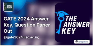 GATE 2024 Answer Key, Question Paper Out @gate2024.iisc.ac.in; Get PDF Download Link Here